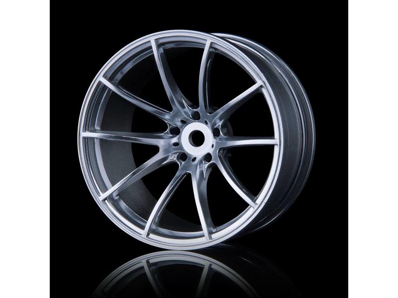 MST G25 Wheel (4pcs) / Color: Flat Silver