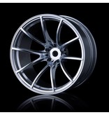 MST G25 Wheel (4pcs) / Color: Flat Silver