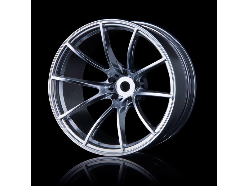 MST G25 Wheel (4pcs) / Color: Flat Silver