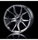 MST FX Wheel (4pcs) / Color: Silver (Chrome)