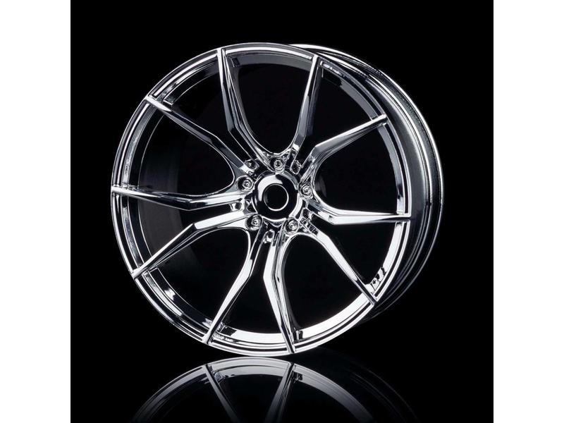 MST FX Wheel (4pcs) / Color: Silver (Chrome)