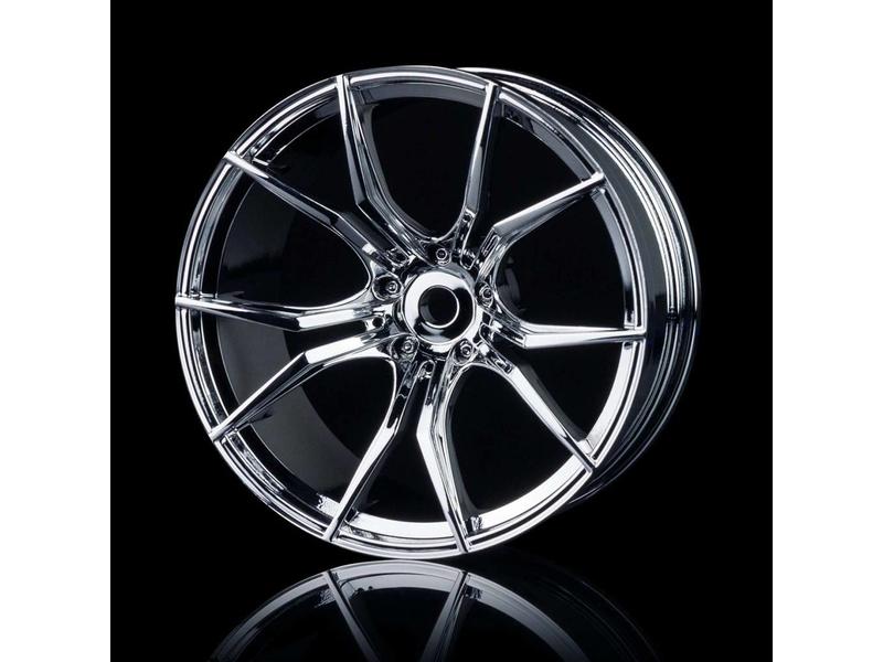 MST FX Wheel (4pcs) / Color: Silver (Chrome)