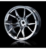 MST FX Wheel (4pcs) / Color: Silver (Chrome)