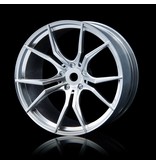 MST FX Wheel (4pcs) / Color: Flat Silver