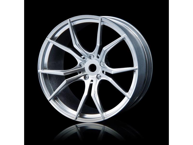 MST FX Wheel (4pcs) / Color: Flat Silver