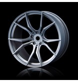 MST FX Wheel (4pcs) / Color: Flat Silver