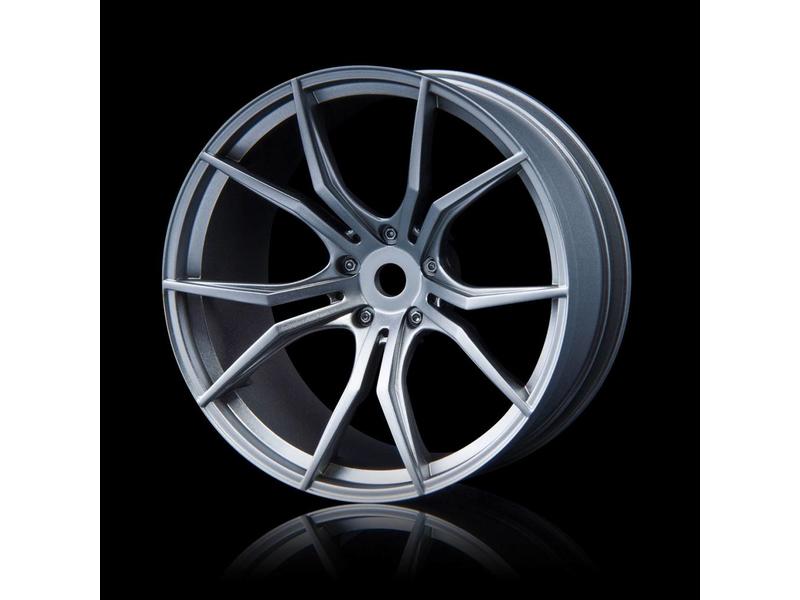 MST FX Wheel (4pcs) / Color: Flat Silver