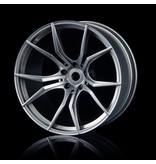 MST FX Wheel (4pcs) / Color: Flat Silver