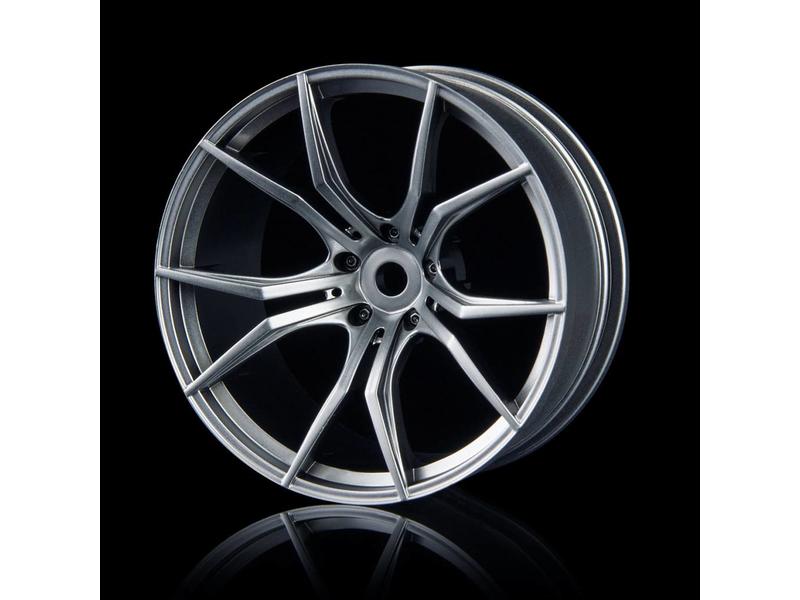 MST FX Wheel (4pcs) / Color: Flat Silver