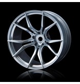 MST FX Wheel (4pcs) / Color: Flat Silver