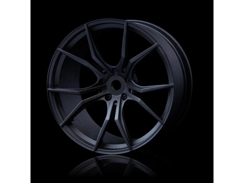 MST FX Wheel (4pcs) / Color: Flat Black