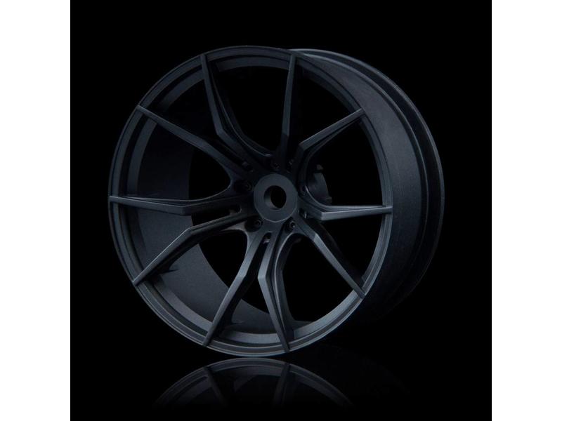 MST FX Wheel (4pcs) / Color: Flat Black