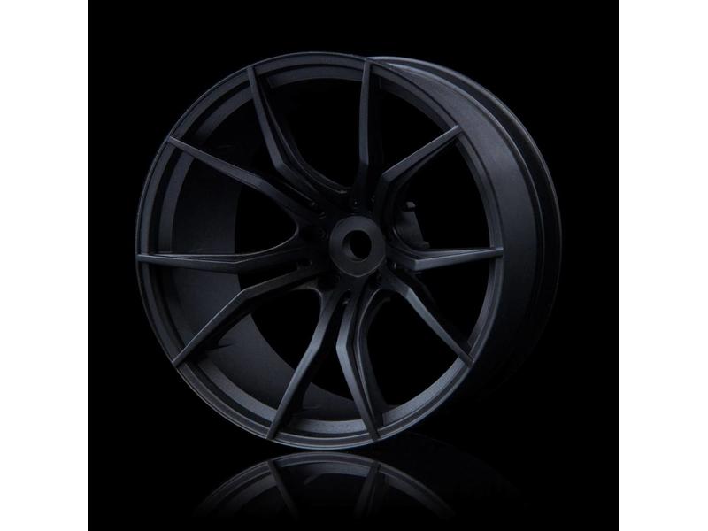 MST FX Wheel (4pcs) / Color: Flat Black