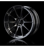 MST 5H Wheel (4pcs) / Color: Silver Black (Dark Chrome)