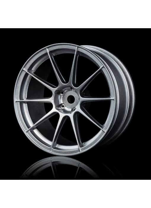 MST 5H Wheel (4) / Flat Silver