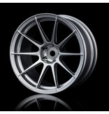 MST 5H Wheel (4pcs) / Color: Flat Silver