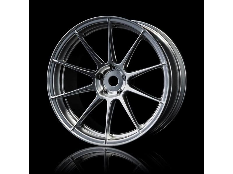 MST 5H Wheel (4pcs) / Color: Flat Silver