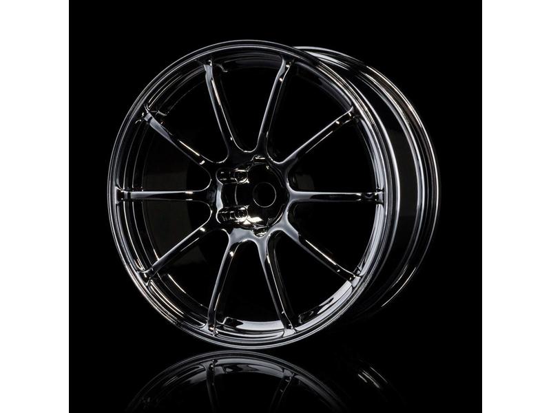 MST RS II Wheel - Silver Black MST RS II Wheel - Silver Black