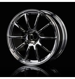 MST RS II Wheel (4pcs) / Color: Silver (Chrome)