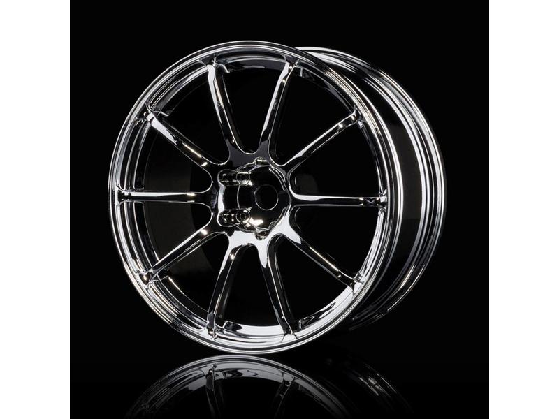 MST RS II Wheel (4pcs) / Color: Silver (Chrome)