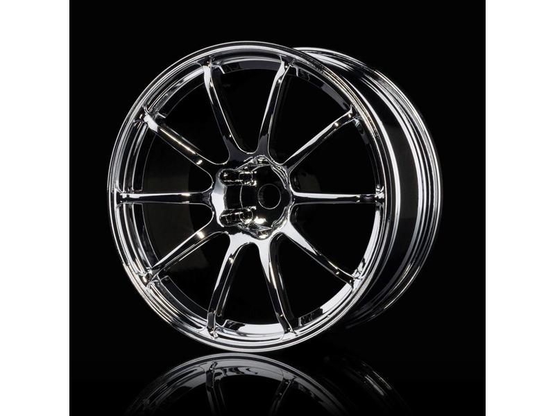 MST RS II Wheel (4pcs) / Color: Silver (Chrome)