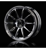 MST RS II Wheel (4pcs) / Color: Silver (Chrome)