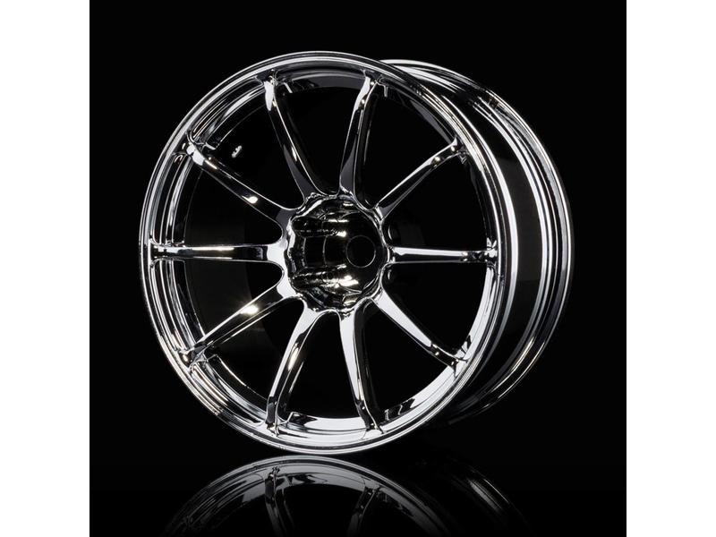 MST RS II Wheel (4pcs) / Color: Silver (Chrome)