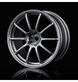 MST RS II Wheel (4pcs) / Color: Paint Silver (Light Grey)