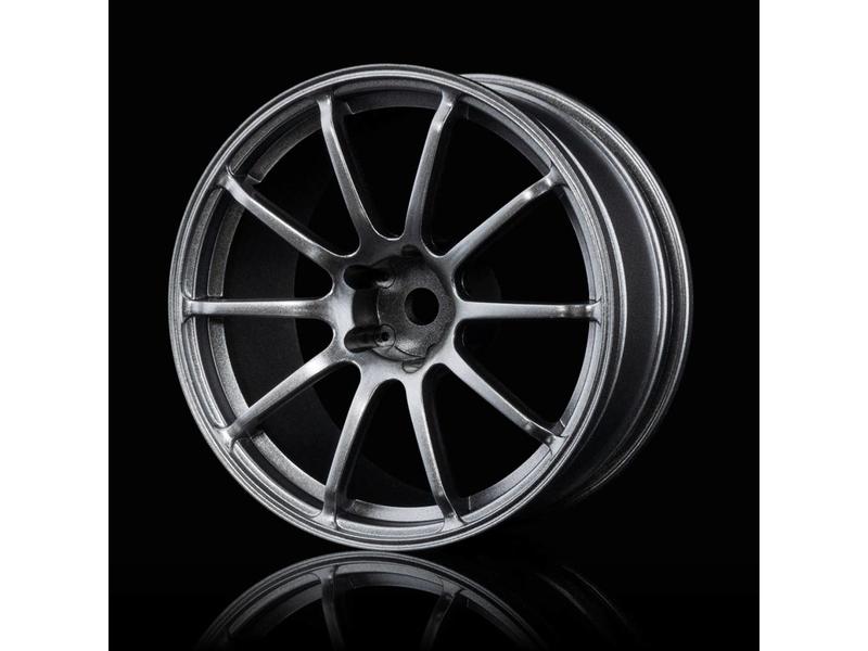 MST RS II Wheel (4pcs) / Color: Paint Silver (Light Grey)