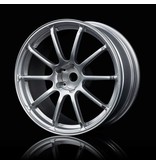 MST RS II Wheel (4pcs) / Color: Flat Silver