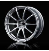 MST RS II Wheel (4pcs) / Color: Flat Silver