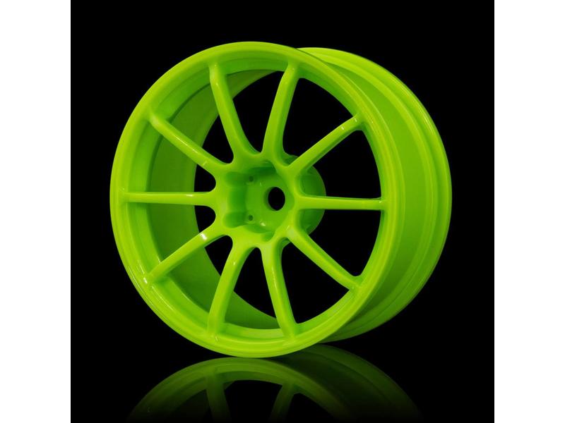 MST RS II Wheel (4pcs) / Color: Green