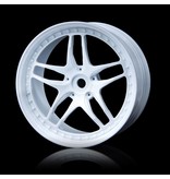 MST FB Wheel (4pcs) / Color: White