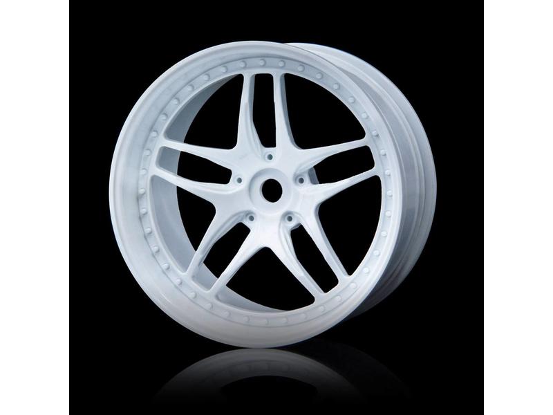 MST FB Wheel (4pcs) / Color: White