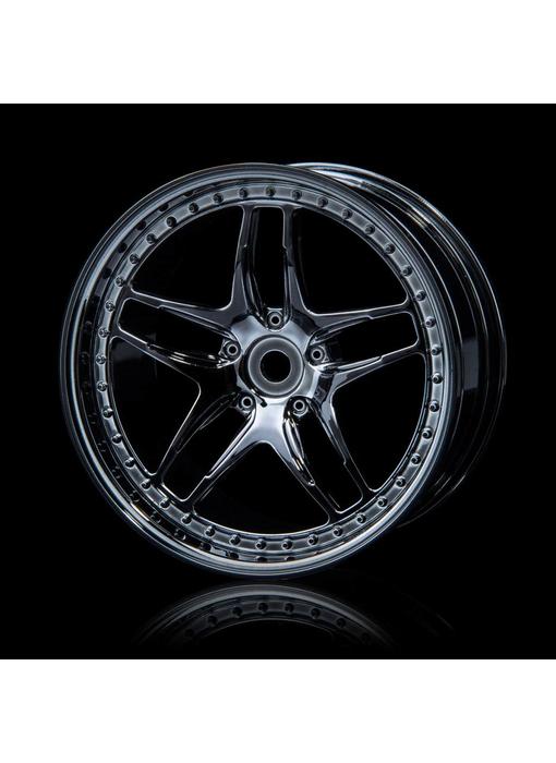 MST FB Wheel (4) / Silver Black