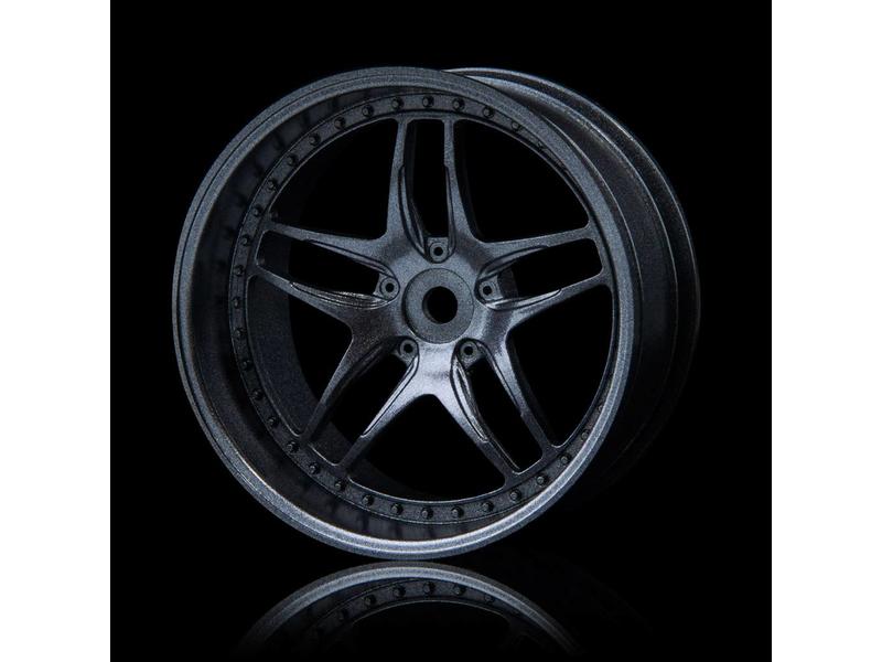 MST FB Wheel (4pcs) / Color: Grey (Dark Grey)