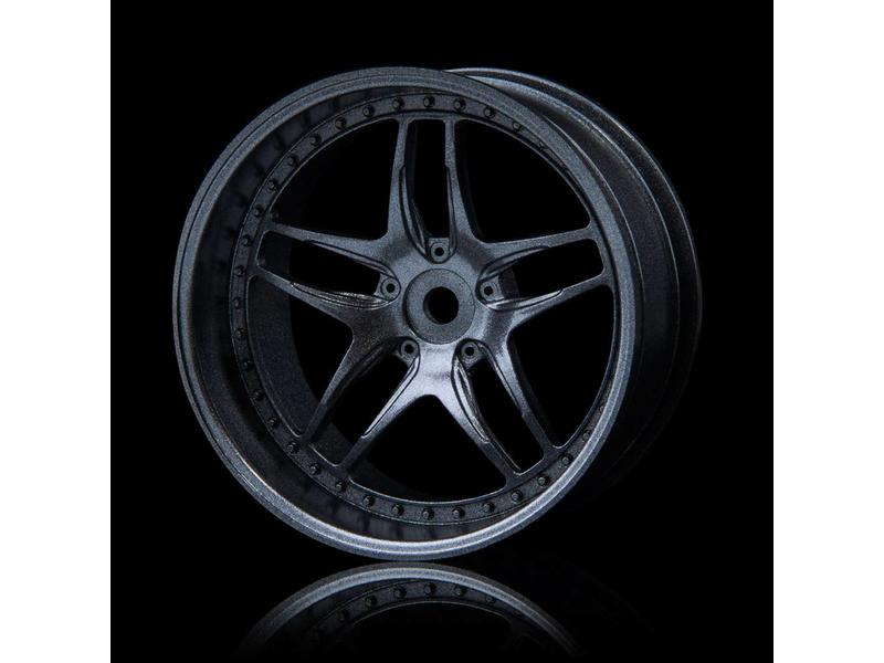 MST FB Wheel (4pcs) / Color: Grey (Dark Grey)