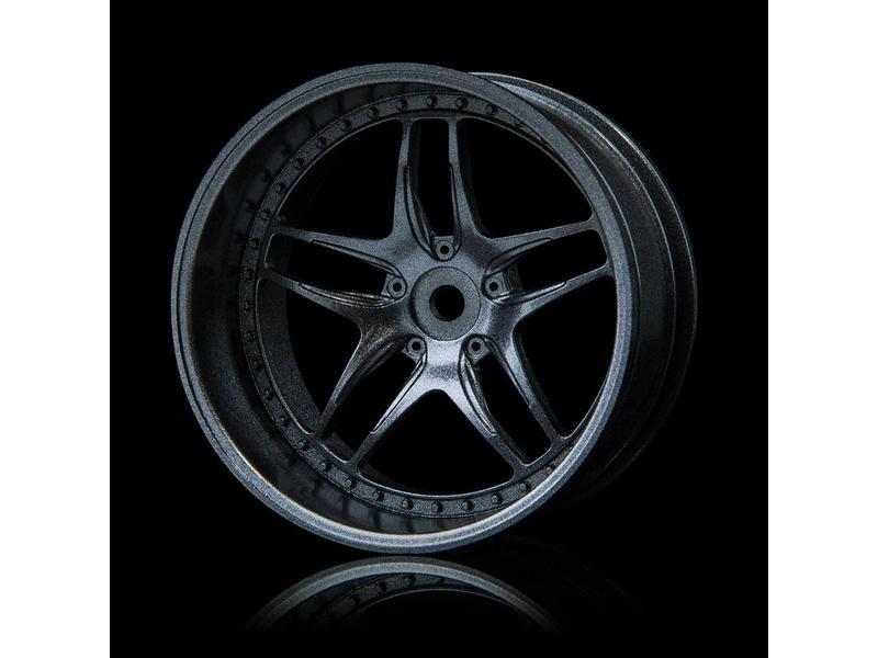 MST FB Wheel (4pcs) / Color: Grey (Dark Grey)