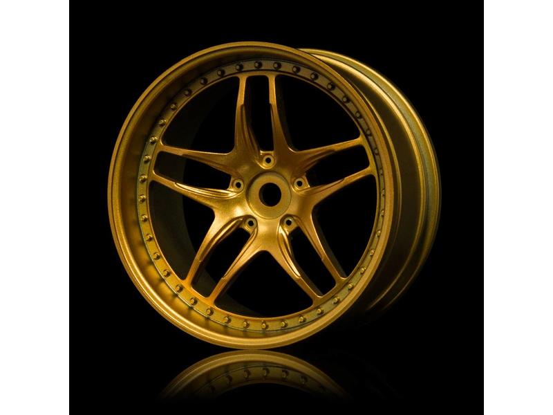 MST FB Wheel (4pcs) / Color: Gold