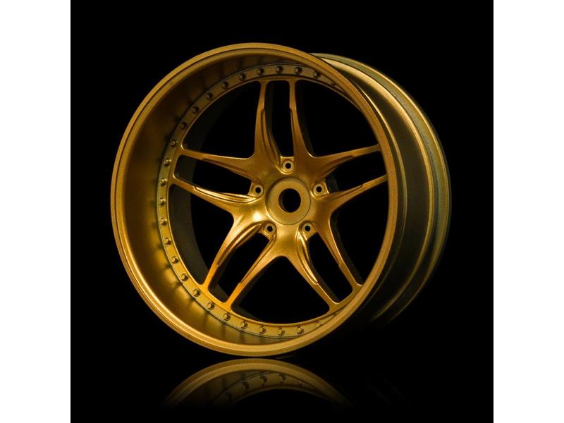 MST FB Wheel (4pcs) / Color: Gold