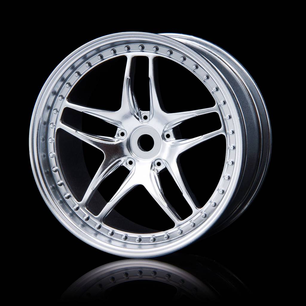 MST FB Wheel - Flat Silver MST FB Wheel - Flat Silver
