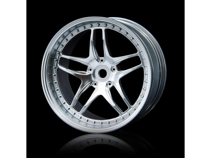 MST FB Wheel (4pcs) / Color: Flat Silver