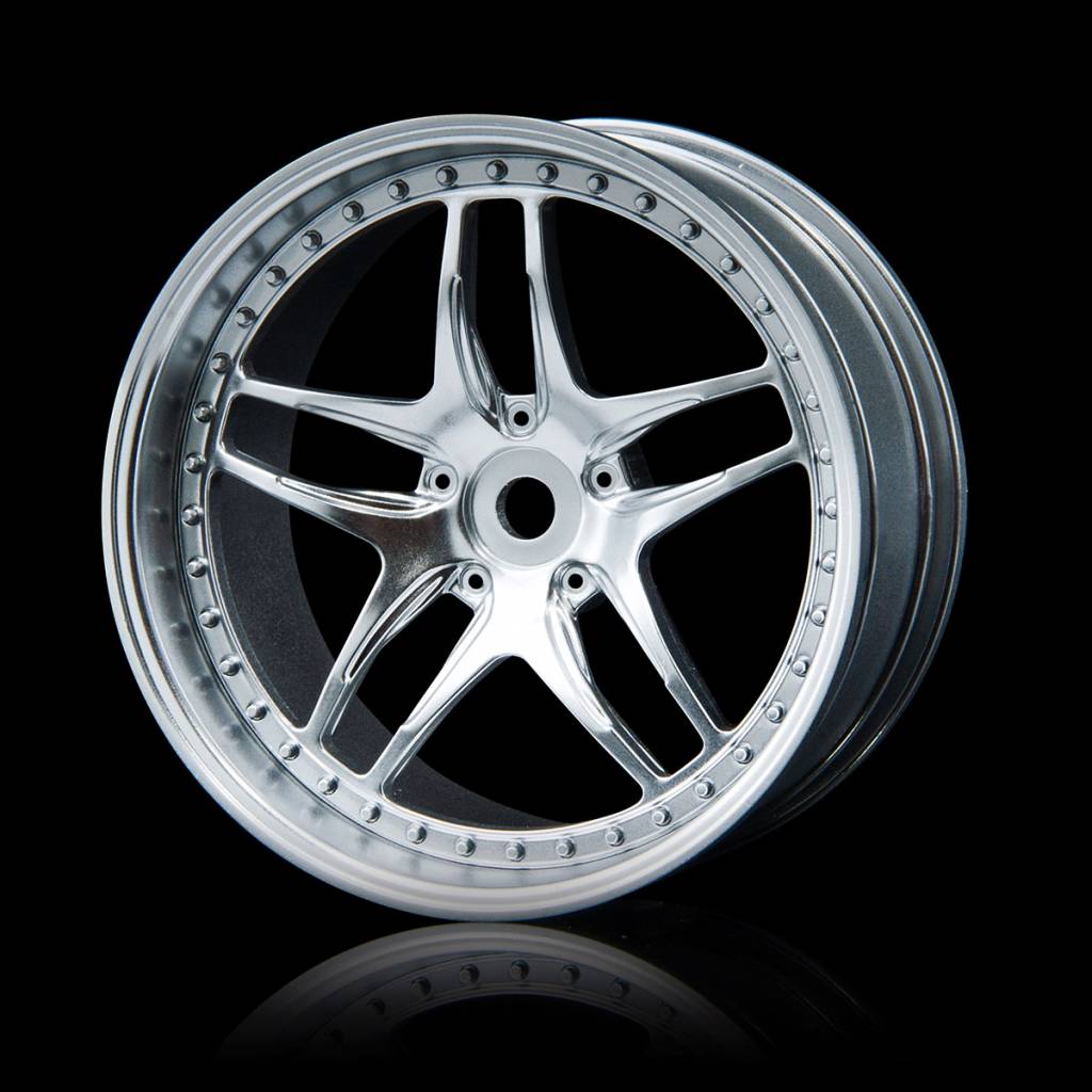 MST FB Wheel - Flat Silver MST FB Wheel - Flat Silver