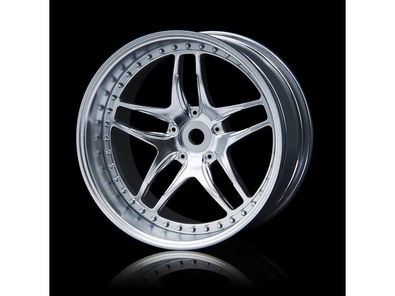 MST FB Wheel (4pcs) / Color: Flat Silver