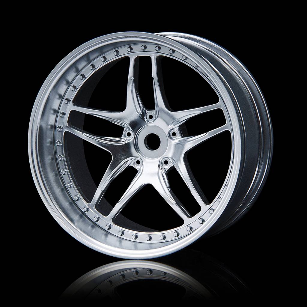 MST FB Wheel - Flat Silver MST FB Wheel - Flat Silver