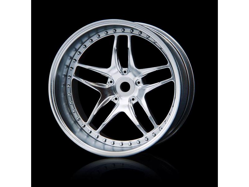 MST FB Wheel (4pcs) / Color: Flat Silver