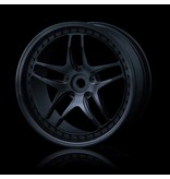 MST FB Wheel (4pcs) / Color: Flat Black