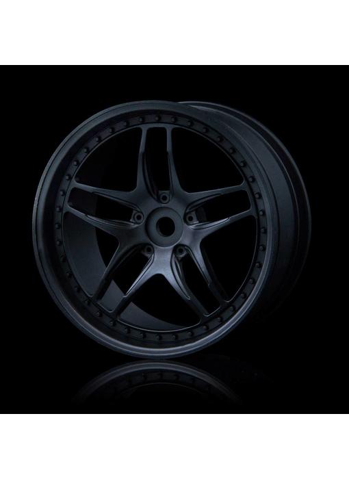 MST FB Wheel (4) / Flat Black