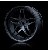 MST FB Wheel (4pcs) / Color: Flat Black
