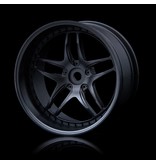 MST FB Wheel (4pcs) / Color: Flat Black